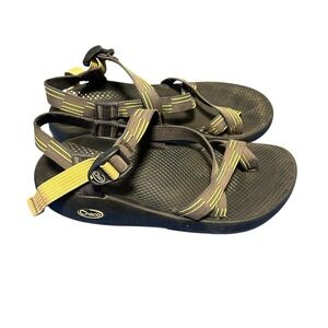 Chaco Men's Size 9 Black Strappy Outdoor Hiking Sandals Vibram Sole M9 Womens 11